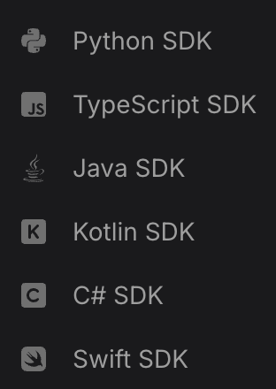 MCP SDKs